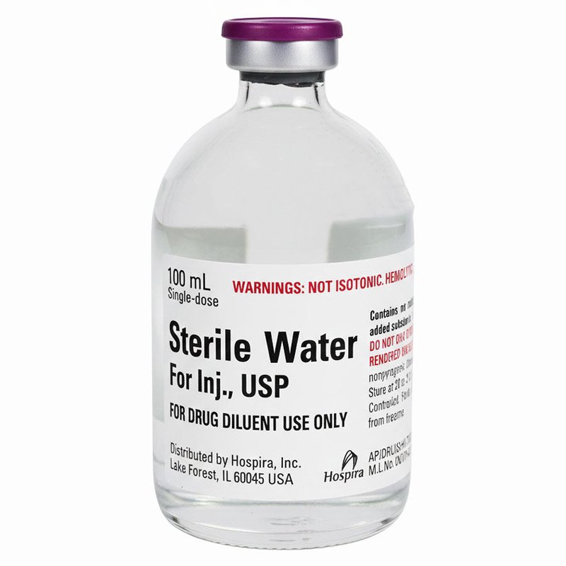 Certified Bacteriostatic Reconstitution Water — Single Analytical Liquid Vial (10mL)